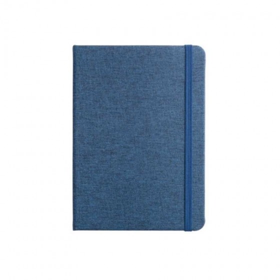 Caderno A5 com capa dura em RPET com 192 folhas pautada - 93276-104