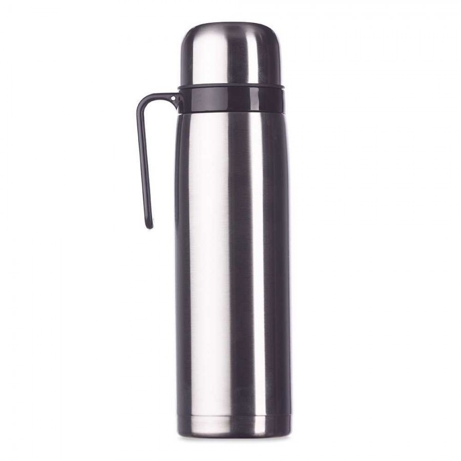 Garrafa Térmica Inox 1 Litro  - Brinde Personalizado Cód. 02090-INO-PRE