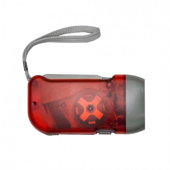 Lanterna Plástica Dínamo  - Brinde Personalizado Cód. 01291-VM