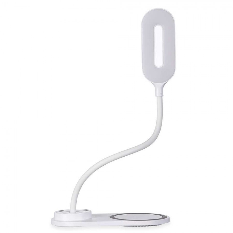 Luminária Led Articulável com Indução  - Brinde Personalizado Cód. 14594-BCO