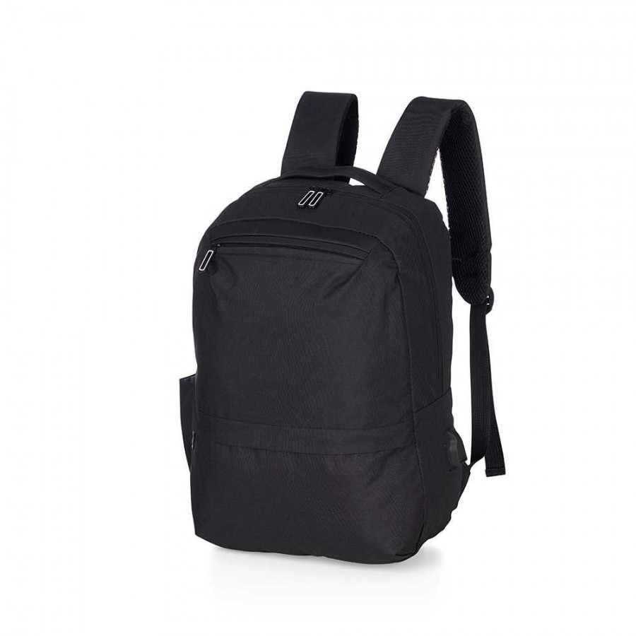 Mochila de Nylon USB 21L  - Brinde Personalizado Cód. 04057-PRE