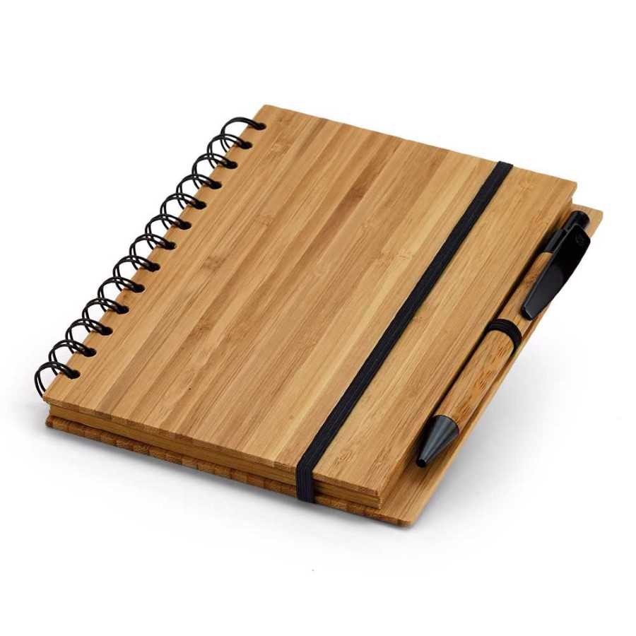 Caderno e Caneta em Bambu - 93485-160