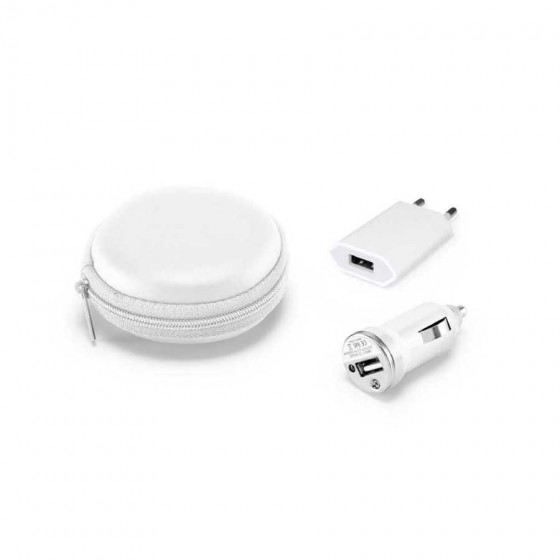 Kit de carregadores USB. ABS - 57312-106