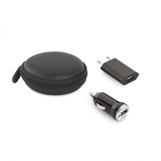 Kit de carregadores USB. ABS - 57312-103