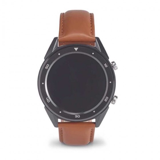 Relógio inteligente com bracelete em couro - 97431-101