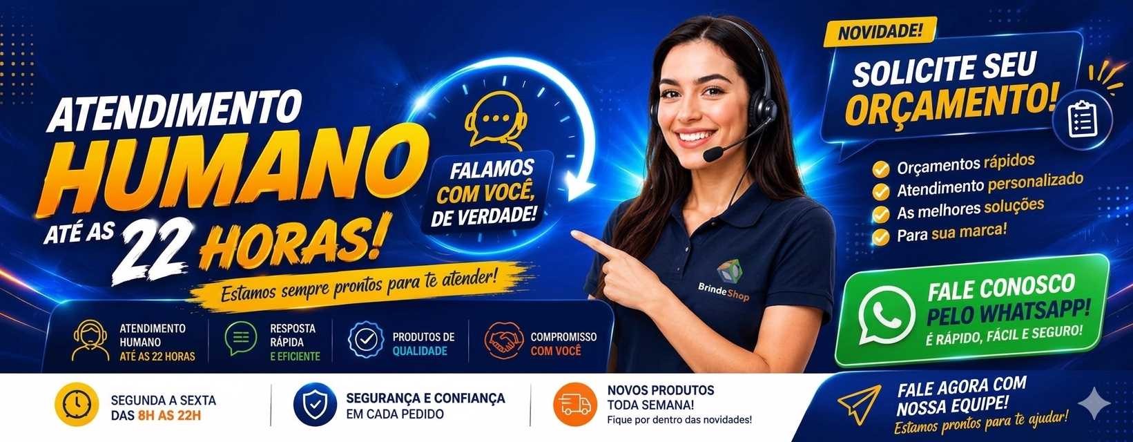 Atendimento até as 22 horas